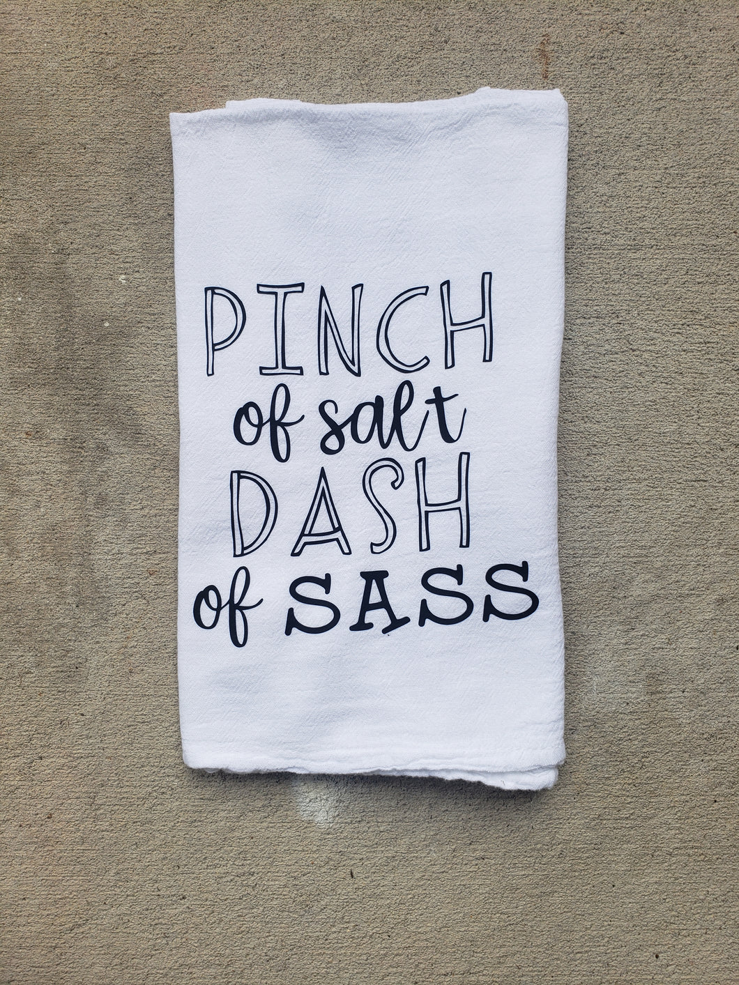 Sass Tea Towel