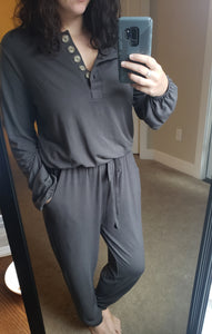 Charcoal Jumpsuit