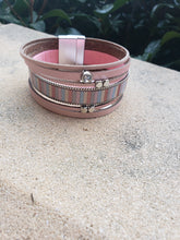 Load image into Gallery viewer, Pink Tiled Bracelet
